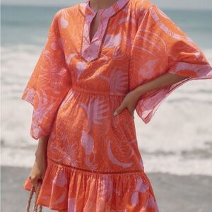 Farm Rio Kaftan Cover-up Dress | Size Large